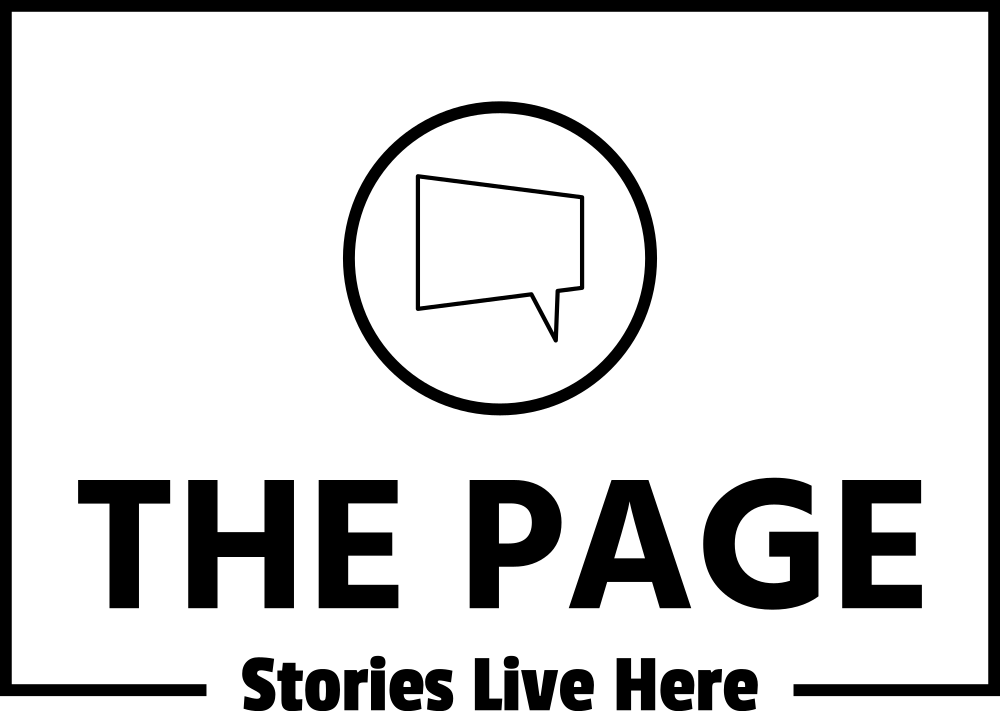 The Comic Book Page Black Logo