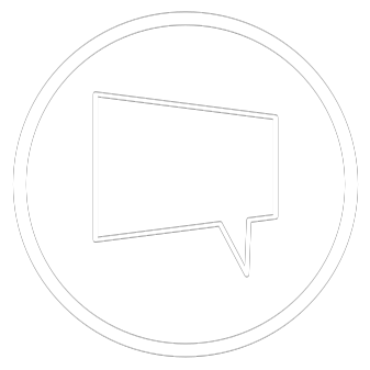 The Comic Book Page White Logo